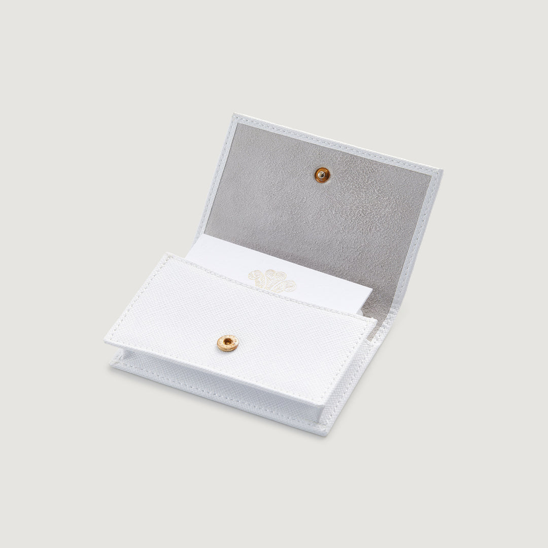 Women's Leather Sample Wallet - White - Image 3